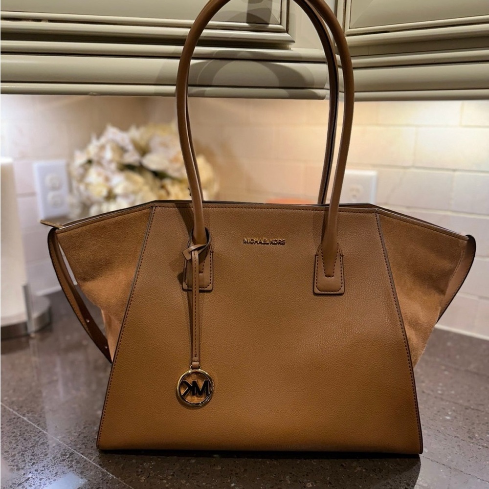 Michael Kors Brown Leather Tote